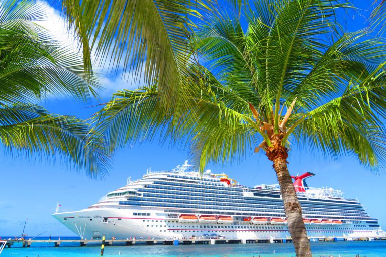 Featured image for Military Cruises showing a cruise ship docked at a port